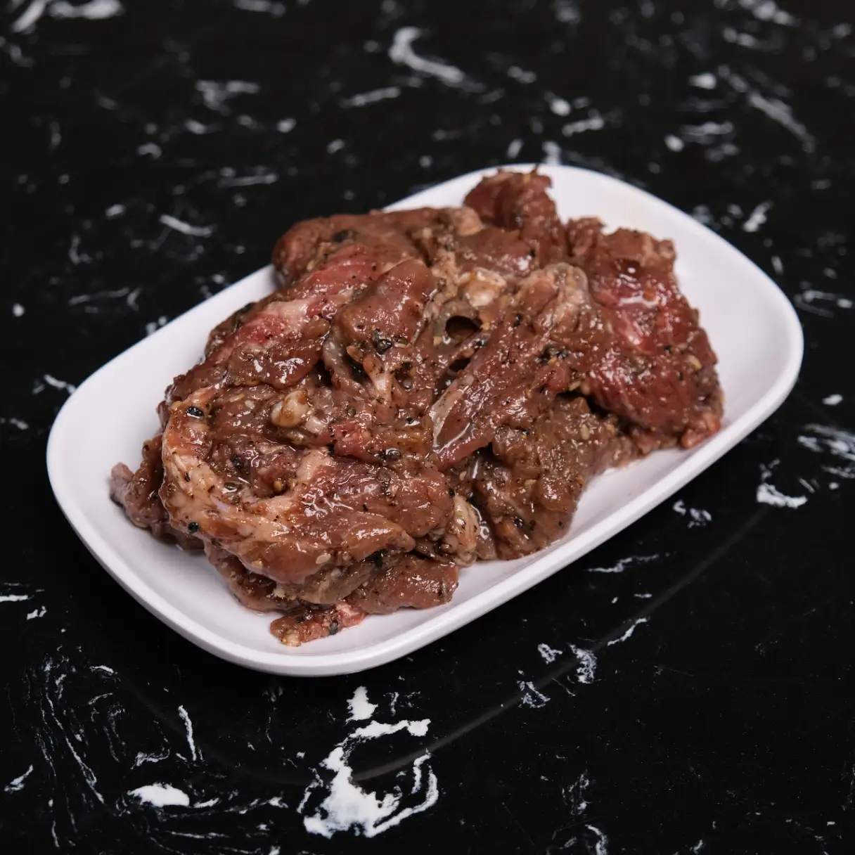Black Pepper Kalbi (Halal)